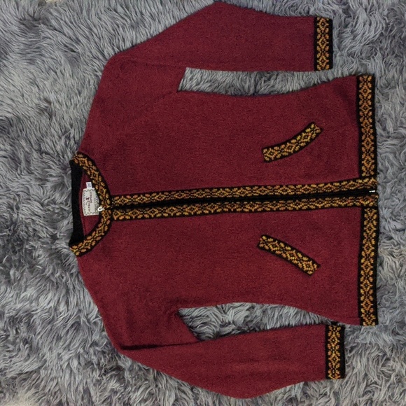 Alpaca Imports Full Zip Sweater - Picture 1 of 5